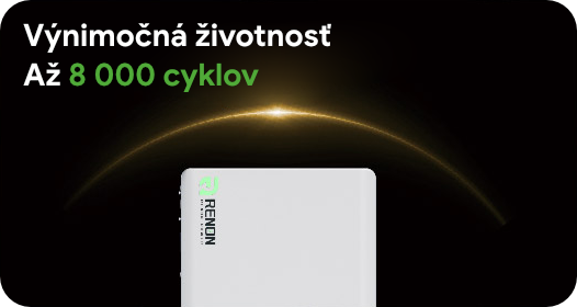 Výnimočná životnosť – až 8 000 cyklov